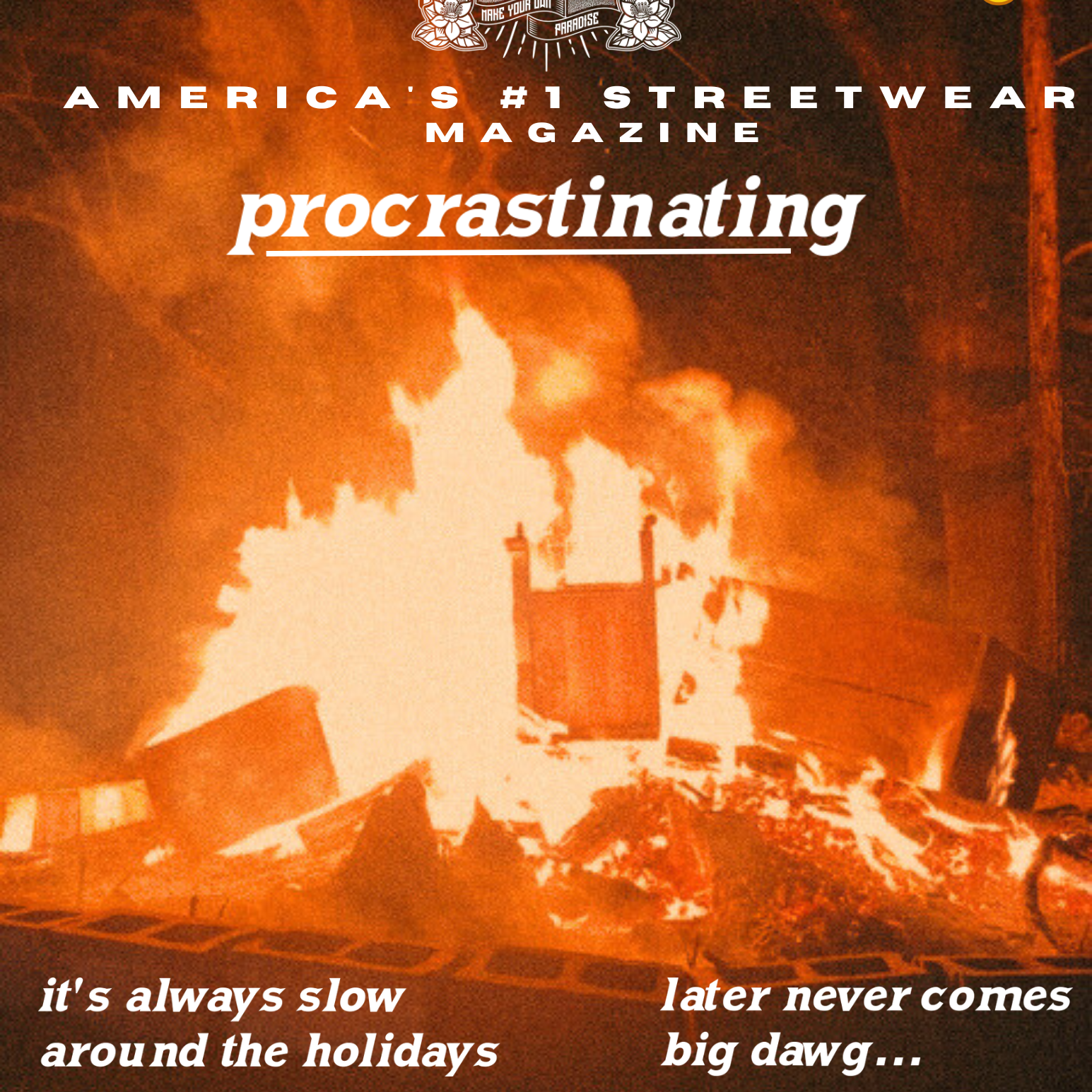 PROCRASTINATING